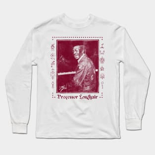 Professor Longhair † Retro Fan Design Long Sleeve T-Shirt